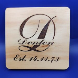 Pine Wood Coasters
