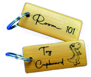 Bamboo Key Fob