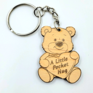 Pocket Hug Bear Key Ring